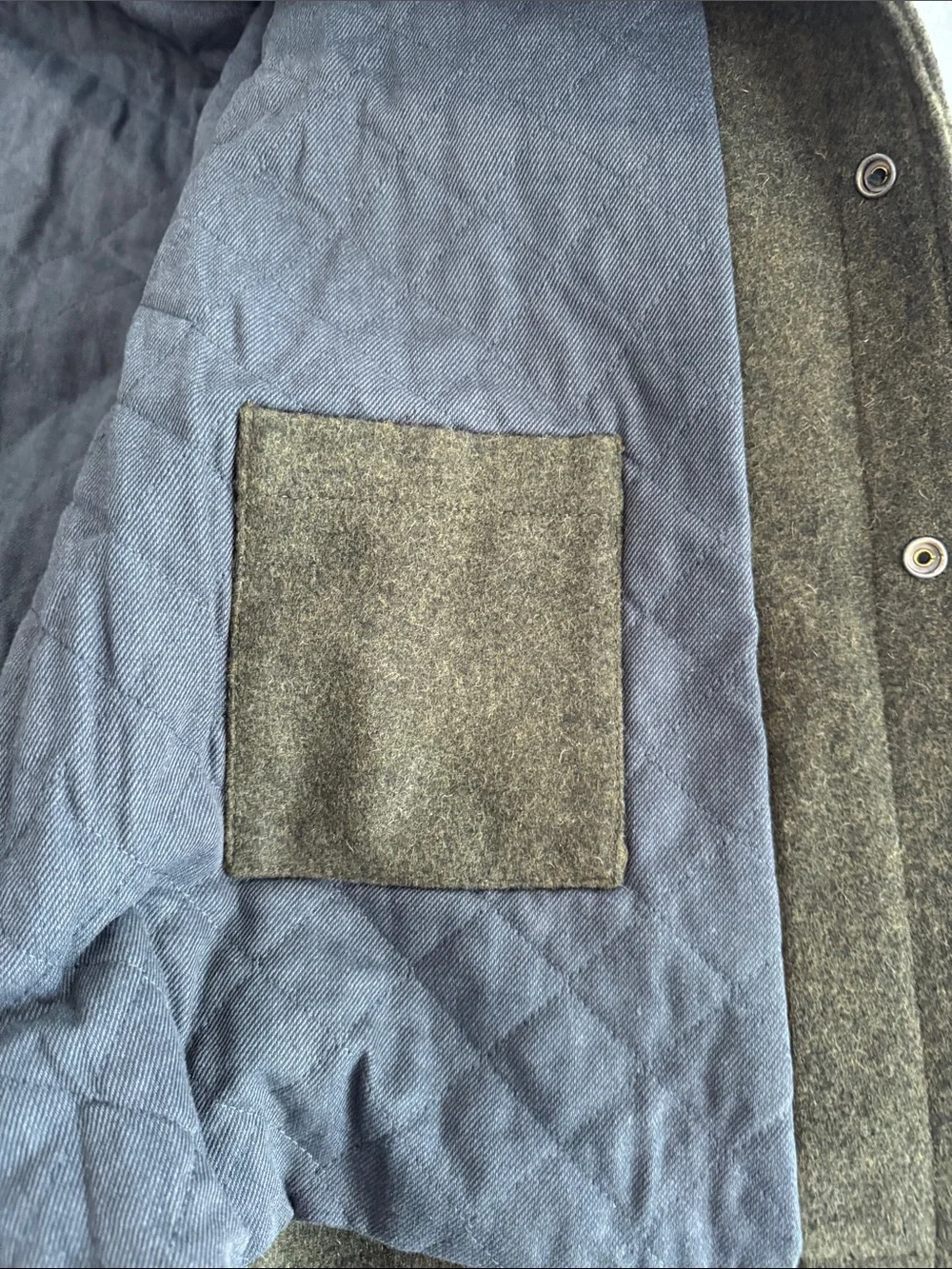 J. Crew Olive Hooded Military Field Coat